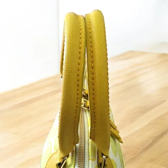 Dooney & Bourke Lemon Print Zip Satchel - Picture 9 of 16